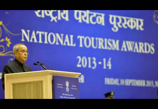 President Gives Away National Tourism Awards 2013-14